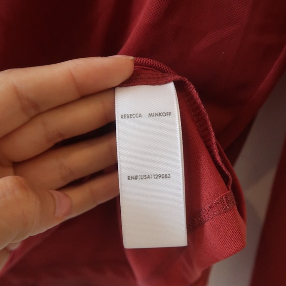 Rebecca Minkoff Sheer Mesh Long Sleeve Top - Picture 3 of 5